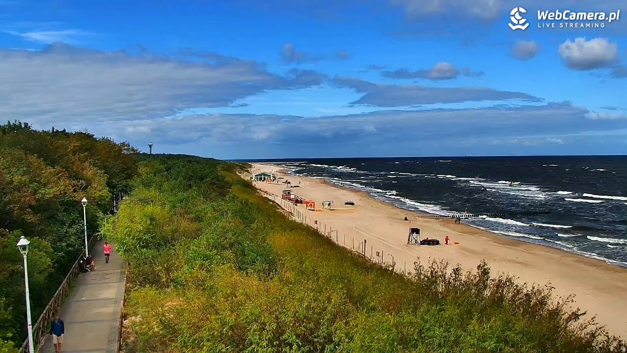 DZIWNÓW  - widok na plażę - 07 sierpień 2026, 10:31