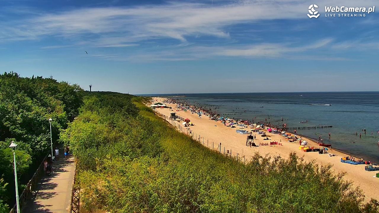 DZIWNÓW  - widok na plażę - 27 czerwiec 2026, 12:07