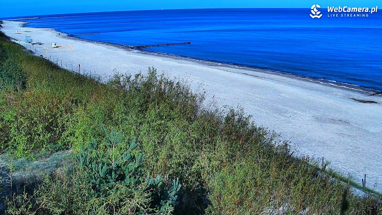 DZIWNÓW  - widok na plażę - 15 wresień 2026, 09:58