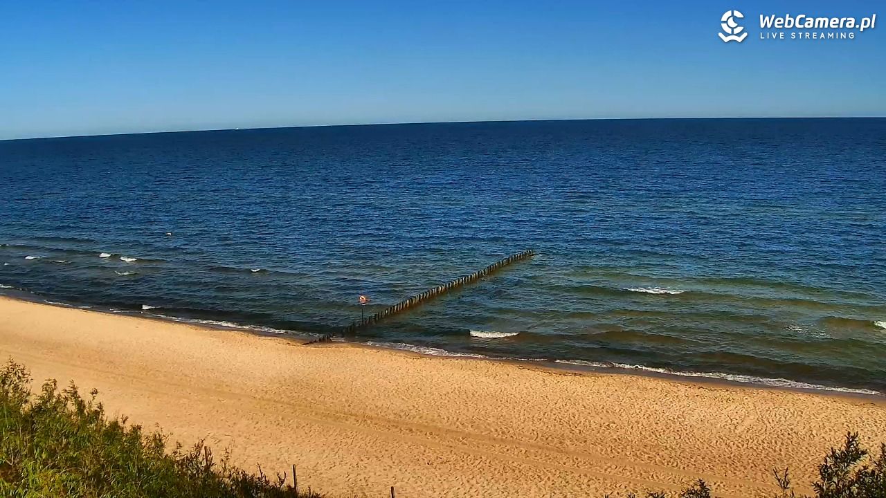 DZIWNÓW  - widok na plażę - 26 czerwiec 2026, 08:50