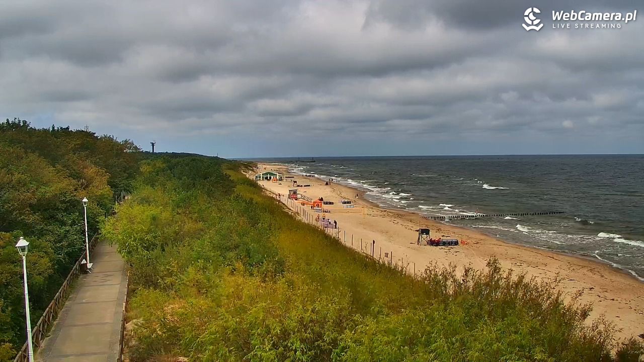 DZIWNÓW  - widok na plażę - 24 lipiec 2026, 10:42