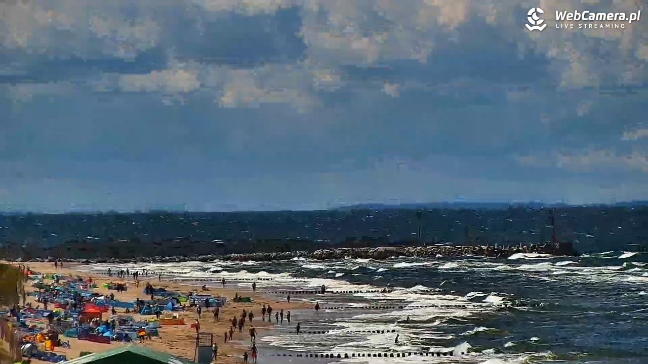 DZIWNÓW  - widok na plażę - 23 lipiec 2026, 13:32