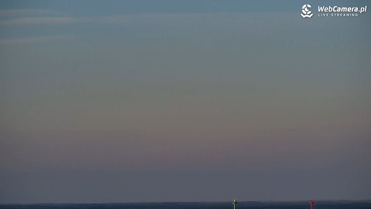 DZIWNÓW  - widok na plażę - 02 luty 2026, 09:30