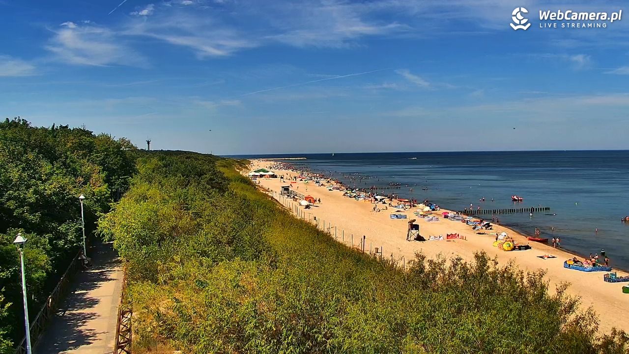 DZIWNÓW  - widok na plażę - 27 czerwiec 2026, 10:56