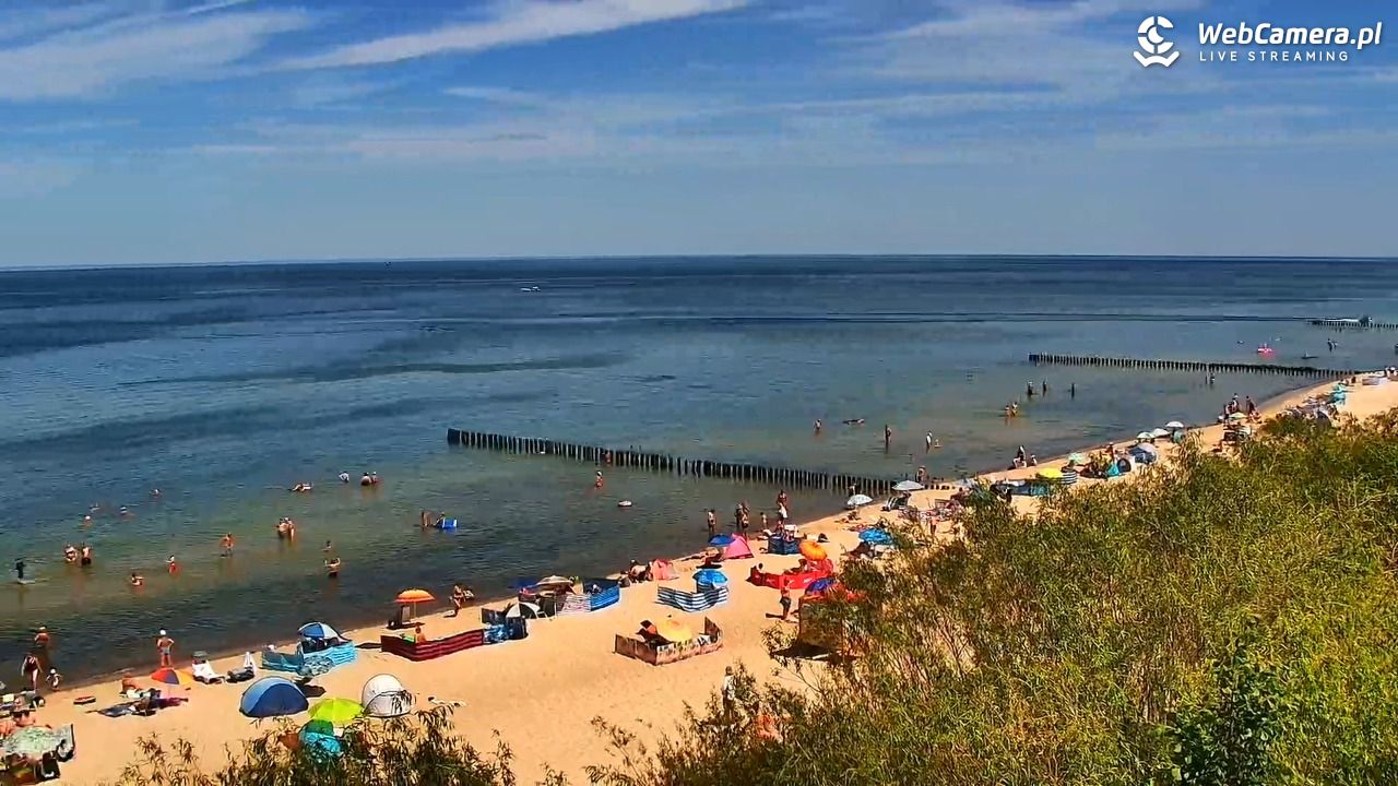 DZIWNÓW  - widok na plażę - 27 czerwiec 2026, 12:26