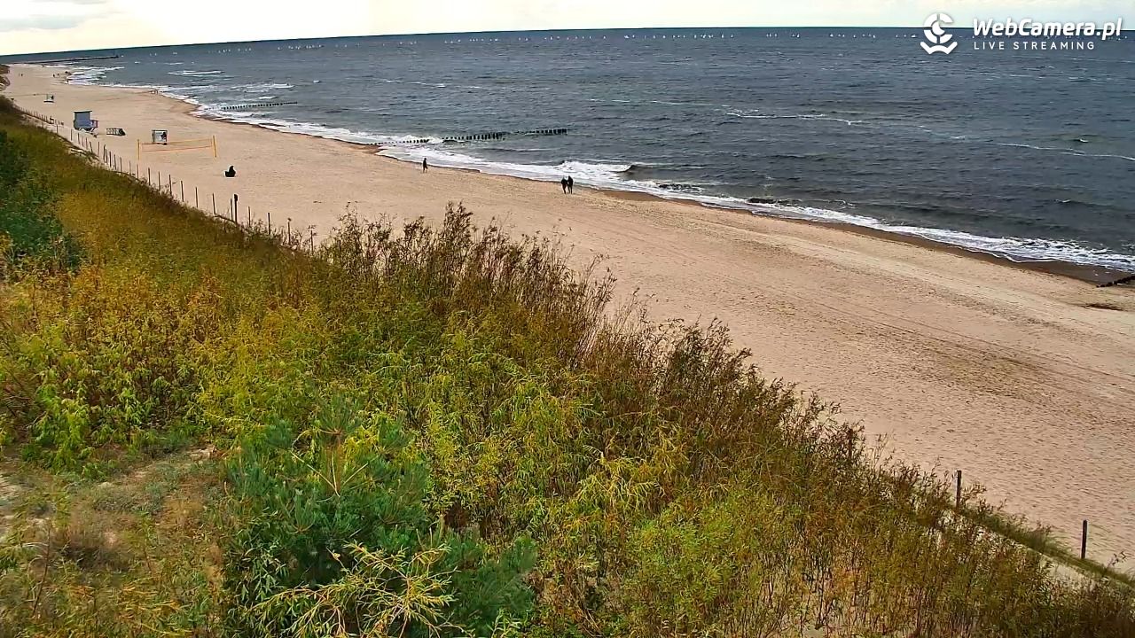 DZIWNÓW  - widok na plażę - 18 wresień 2026, 16:14