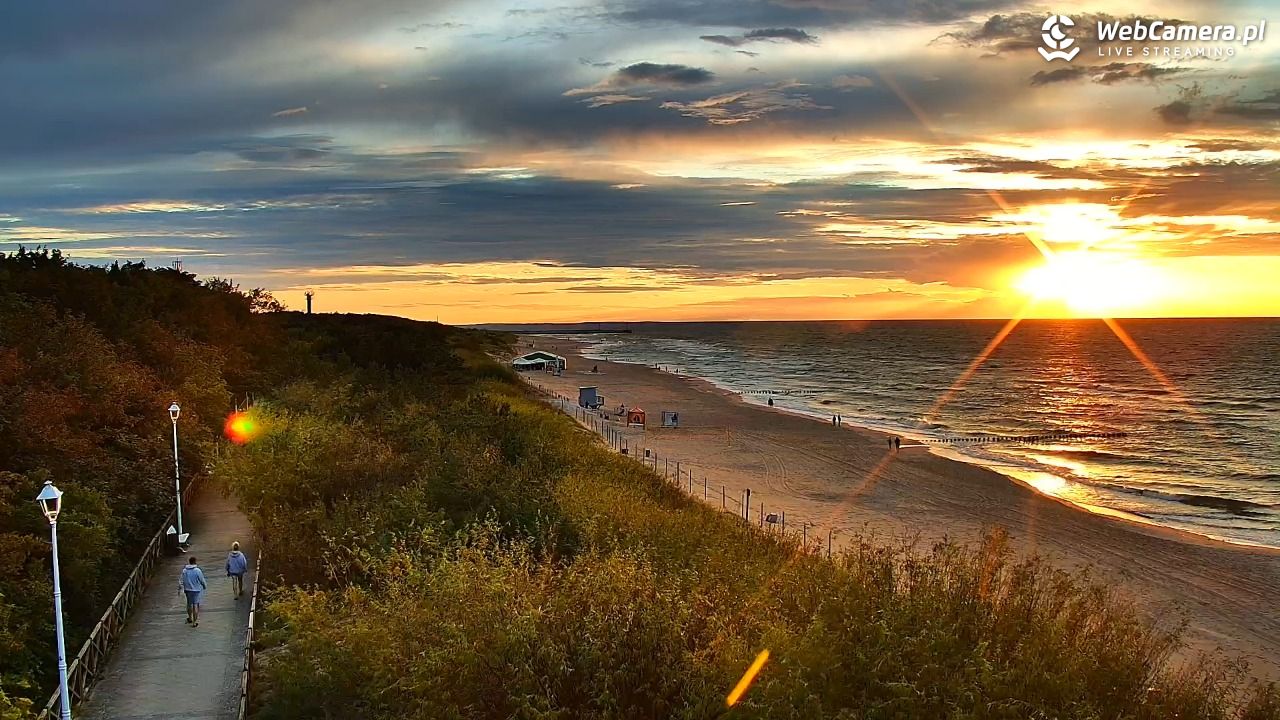DZIWNÓW  - widok na plażę - 01 wresień 2026, 19:35