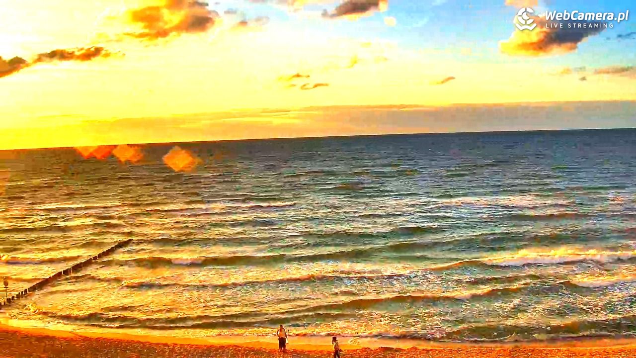 DZIWNÓW  - widok na plażę - 07 sierpień 2026, 20:09