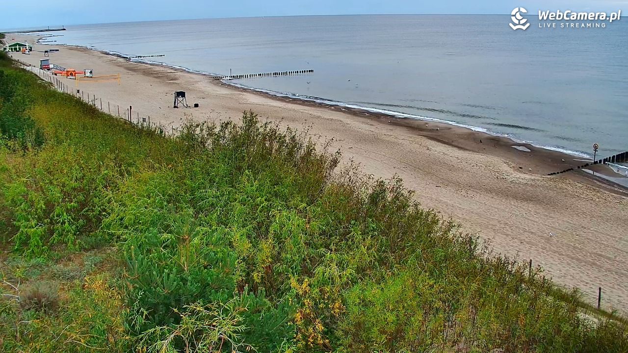 DZIWNÓW  - widok na plażę - 19 sierpień 2026, 06:18