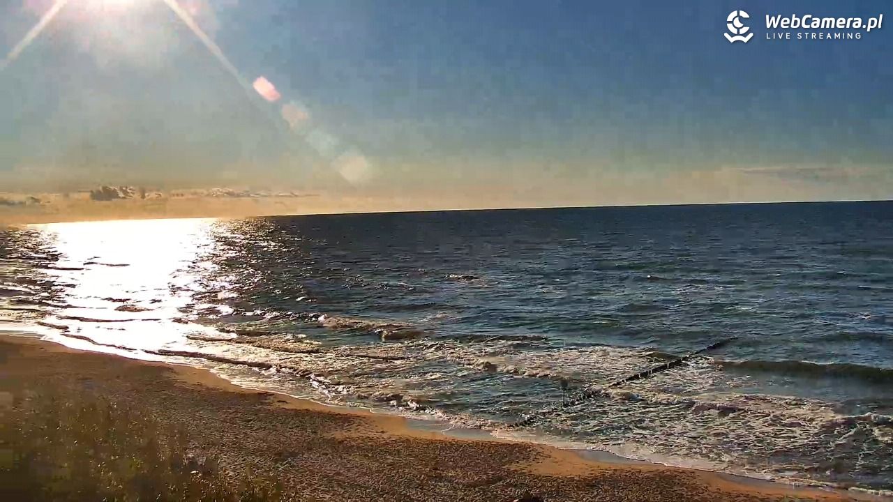 DZIWNÓW  - widok na plażę - 23 lipiec 2026, 19:06