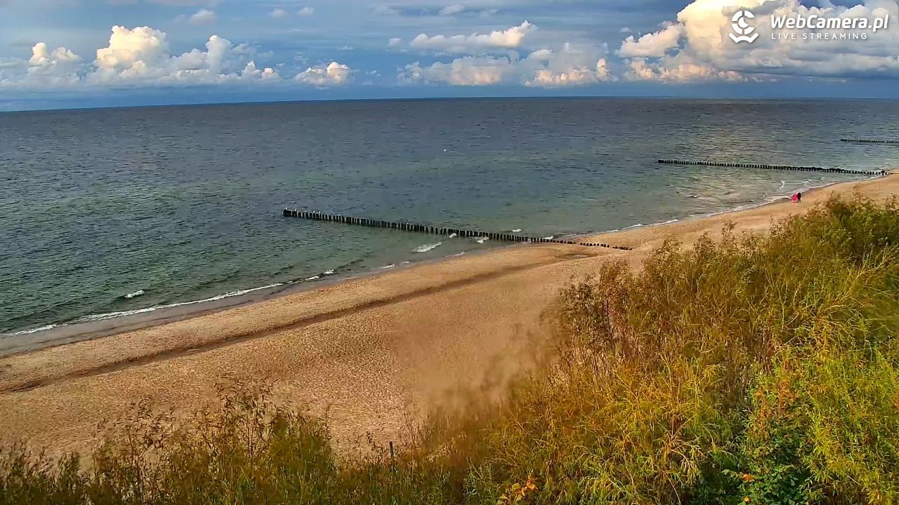 DZIWNÓW  - widok na plażę - 14 wresień 2025, 18:28