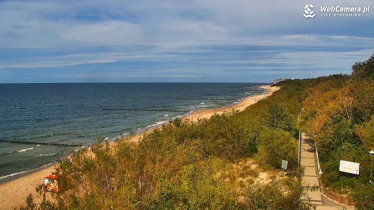 DZIWNÓW  - widok na plażę - 10 lipiec 2026, 17:14