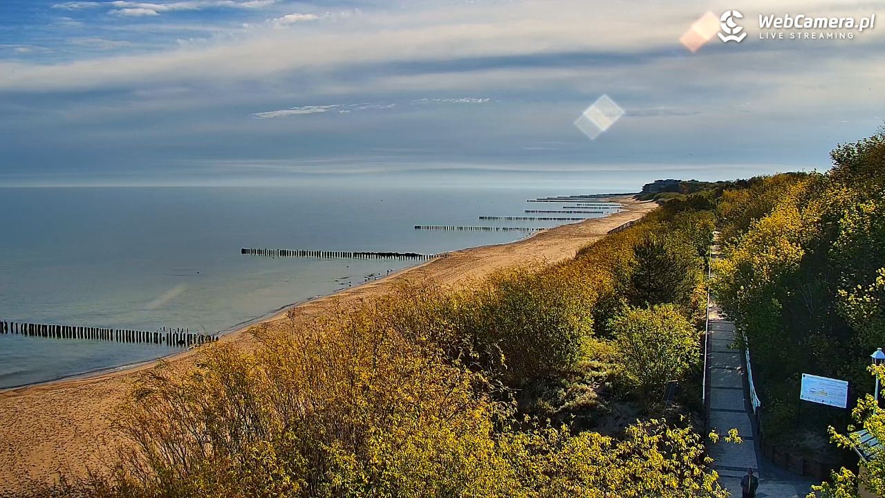 DZIWNÓW  - widok na plażę - 15 maj 2026, 08:10
