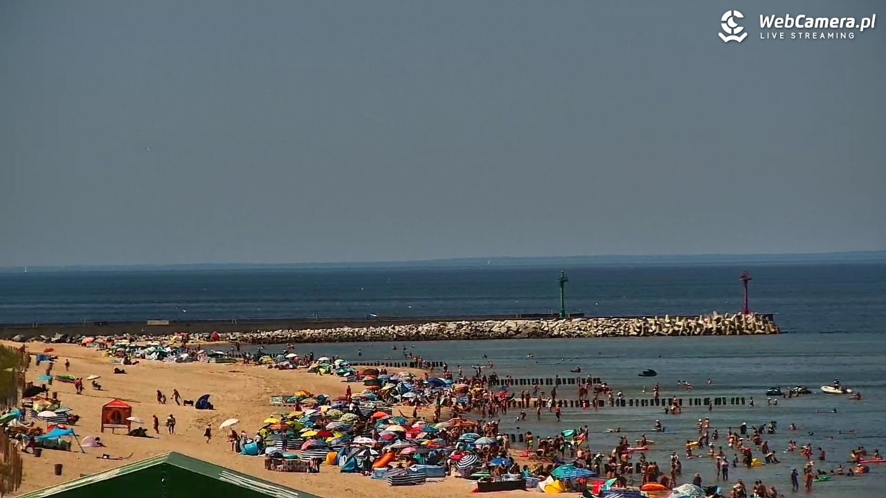 DZIWNÓW  - widok na plażę - 27 czerwiec 2026, 12:08