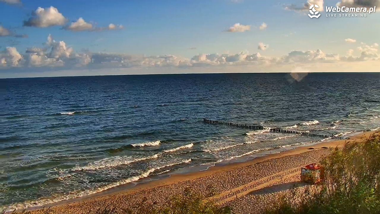 DZIWNÓW  - widok na plażę - 08 sierpień 2026, 06:59