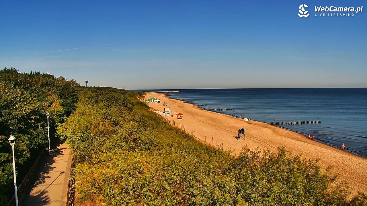 DZIWNÓW  - widok na plażę - 27 czerwiec 2026, 07:23