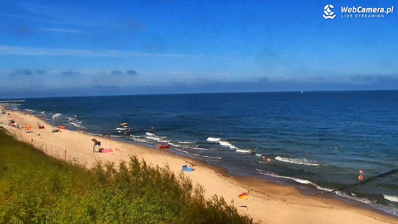 DZIWNÓW  - widok na plażę - 10 lipiec 2026, 09:59