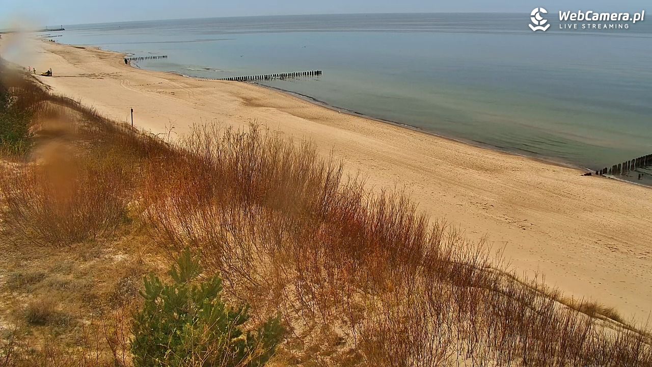 DZIWNÓW  - widok na plażę - 16 kwiecień 2026, 13:58