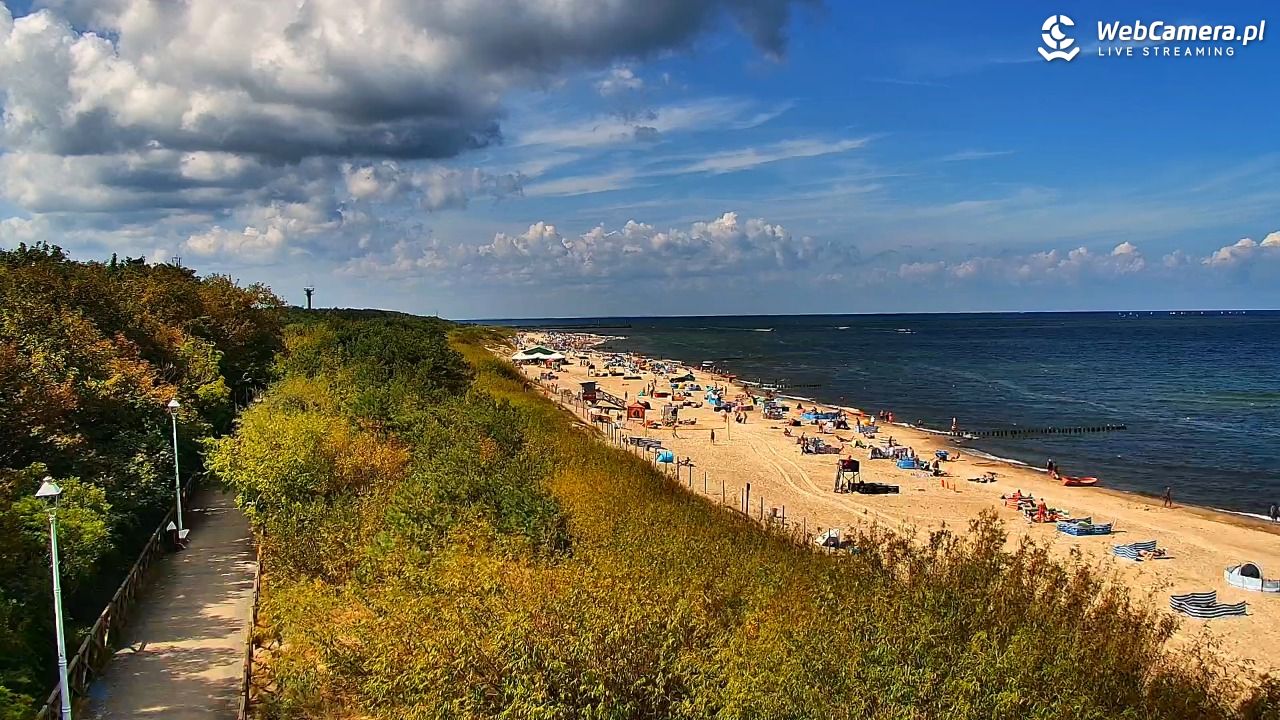 DZIWNÓW  - widok na plażę - 21 sierpień 2026, 12:02
