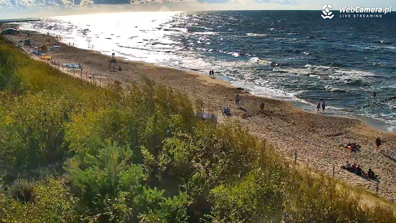 DZIWNÓW  - widok na plażę - 23 lipiec 2026, 18:19