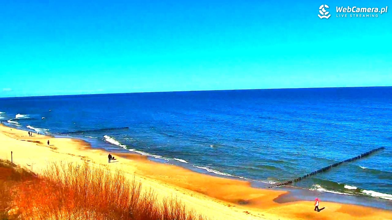 DZIWNÓW  - widok na plażę - 08 kwiecień 2026, 12:16