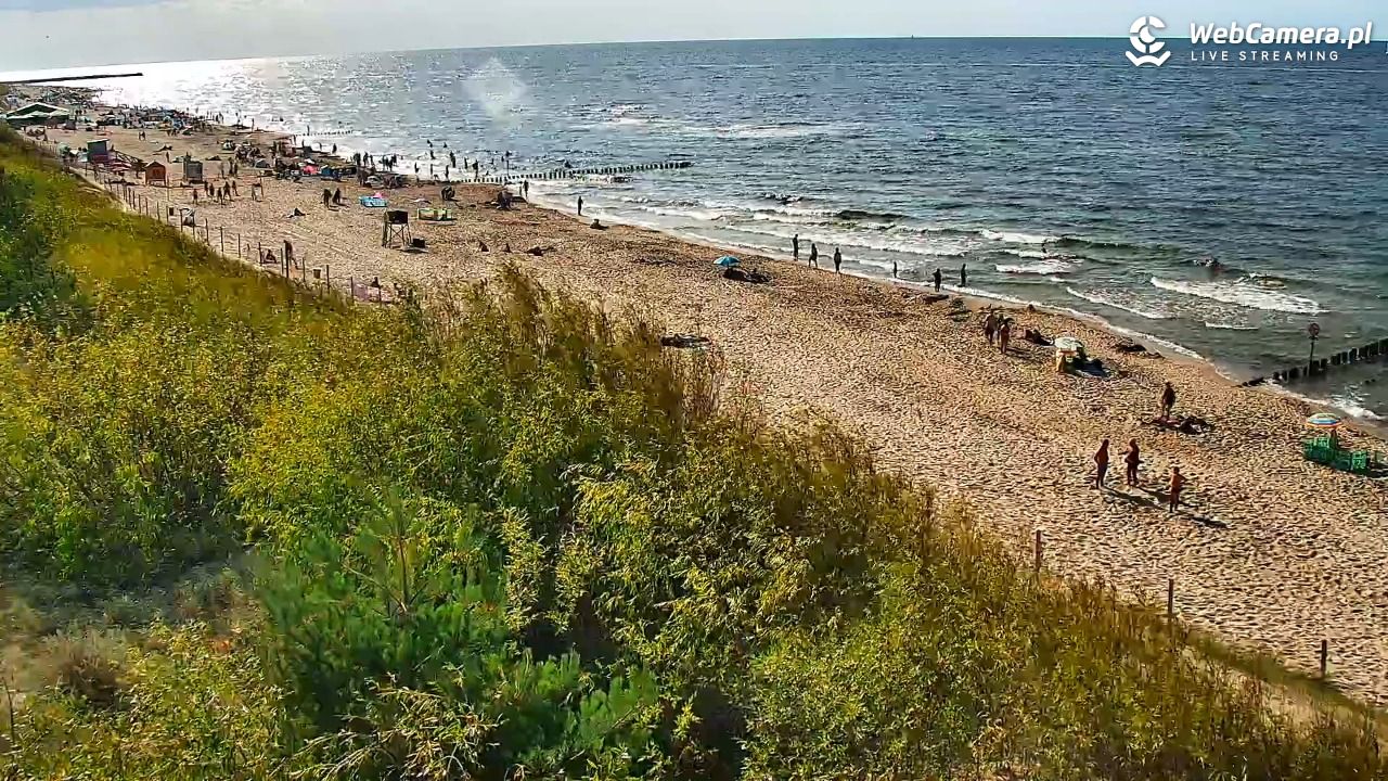 DZIWNÓW  - widok na plażę - 06 sierpień 2026, 17:04