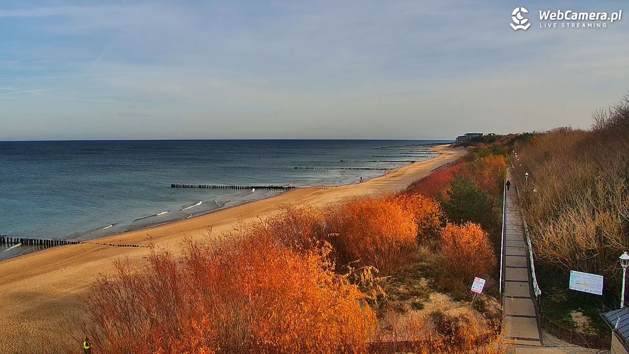 DZIWNÓW  - widok na plażę - 13 listopad 2025, 11:17