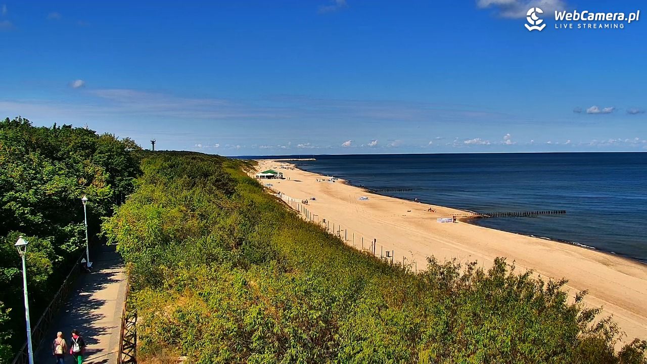 DZIWNÓW  - widok na plażę - 12 czerwiec 2026, 10:11