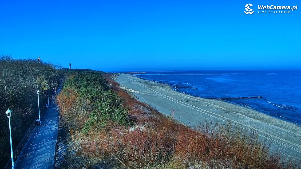 DZIWNÓW  - widok na plażę - 11 kwiecień 2026, 08:25