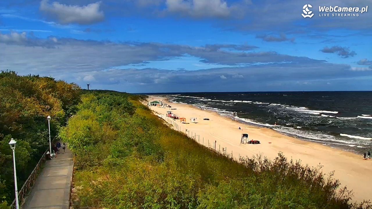DZIWNÓW  - widok na plażę - 07 sierpień 2026, 10:27