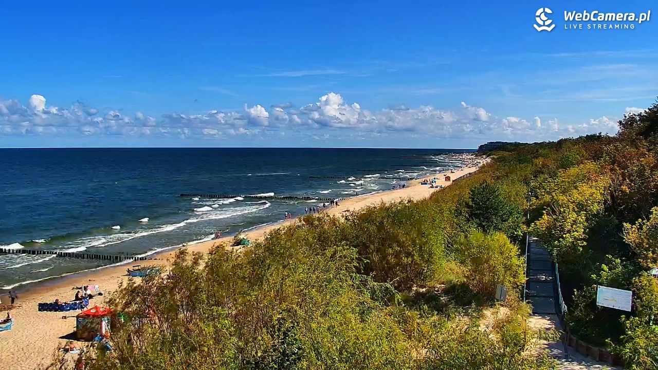 DZIWNÓW  - widok na plażę - 08 sierpień 2026, 11:36