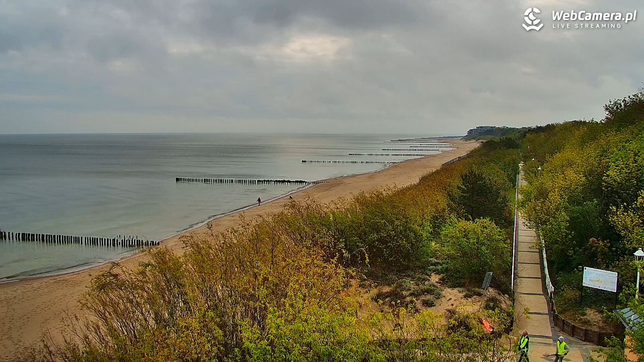 DZIWNÓW  - widok na plażę - 14 maj 2026, 09:02