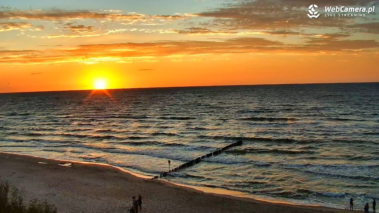 DZIWNÓW  - widok na plażę - 06 sierpień 2026, 20:43