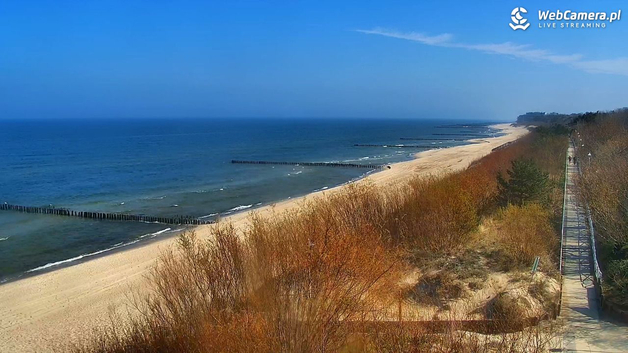 DZIWNÓW  - widok na plażę - 15 kwiecień 2026, 11:34