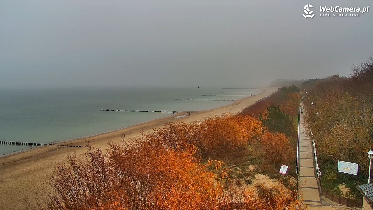 DZIWNÓW  - widok na plażę - 10 listopad 2025, 15:05