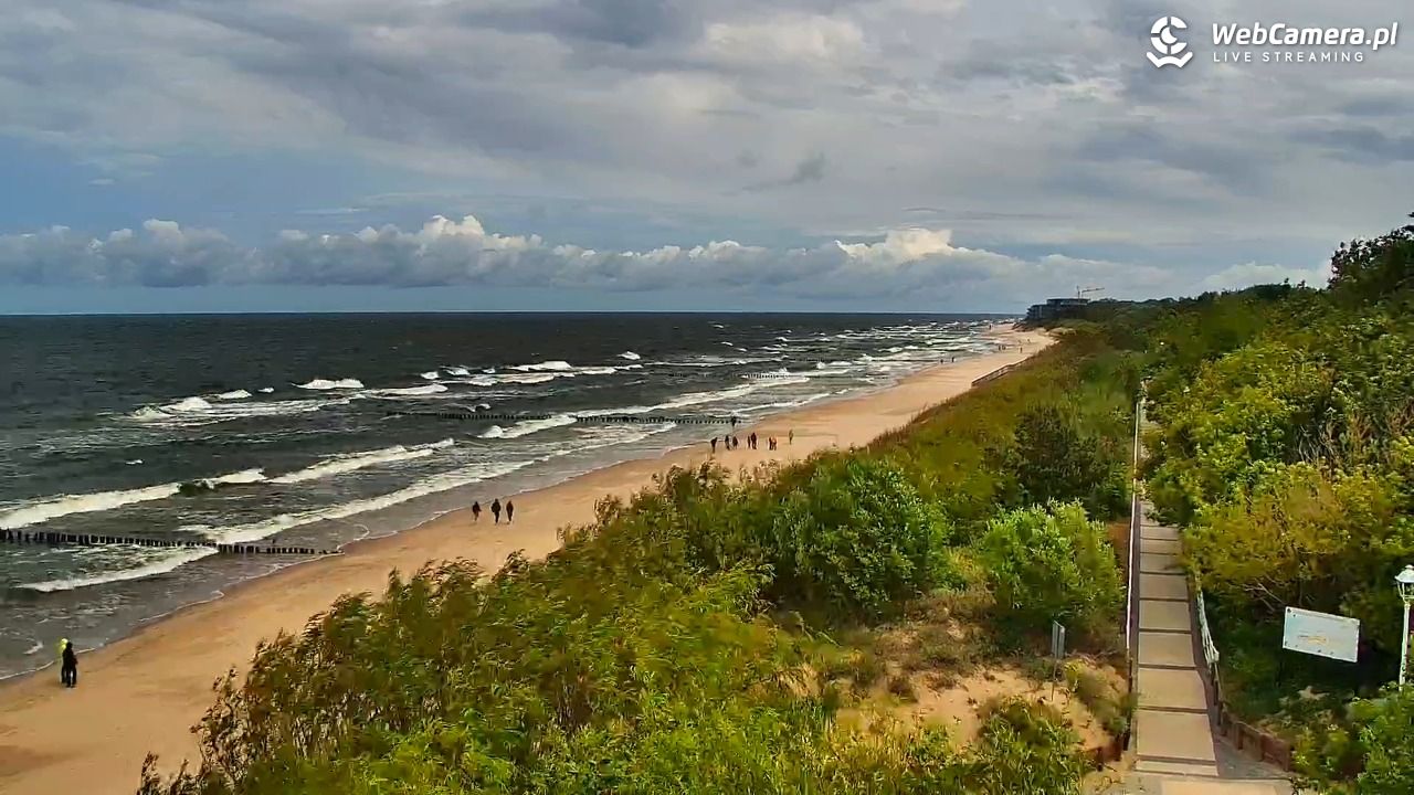 DZIWNÓW  - widok na plażę - 09 czerwiec 2025, 12:14