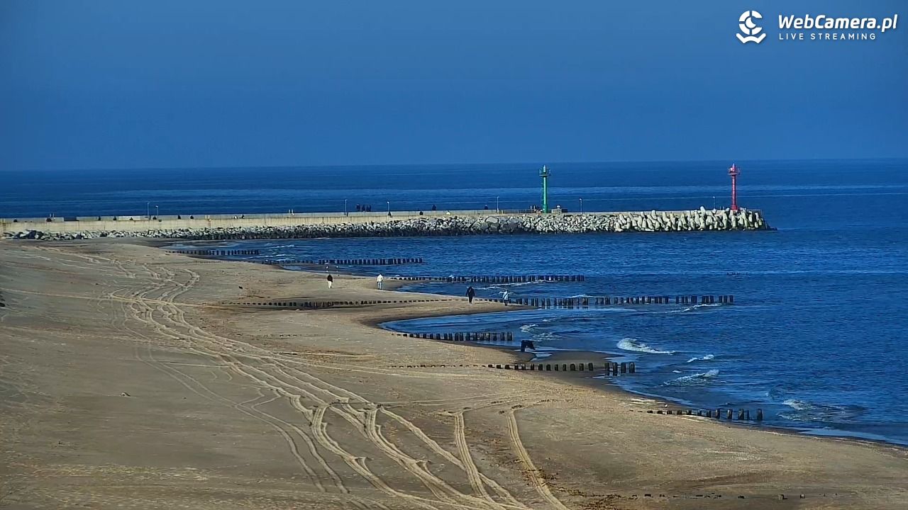 DZIWNÓW  - widok na plażę - 11 kwiecień 2026, 08:44