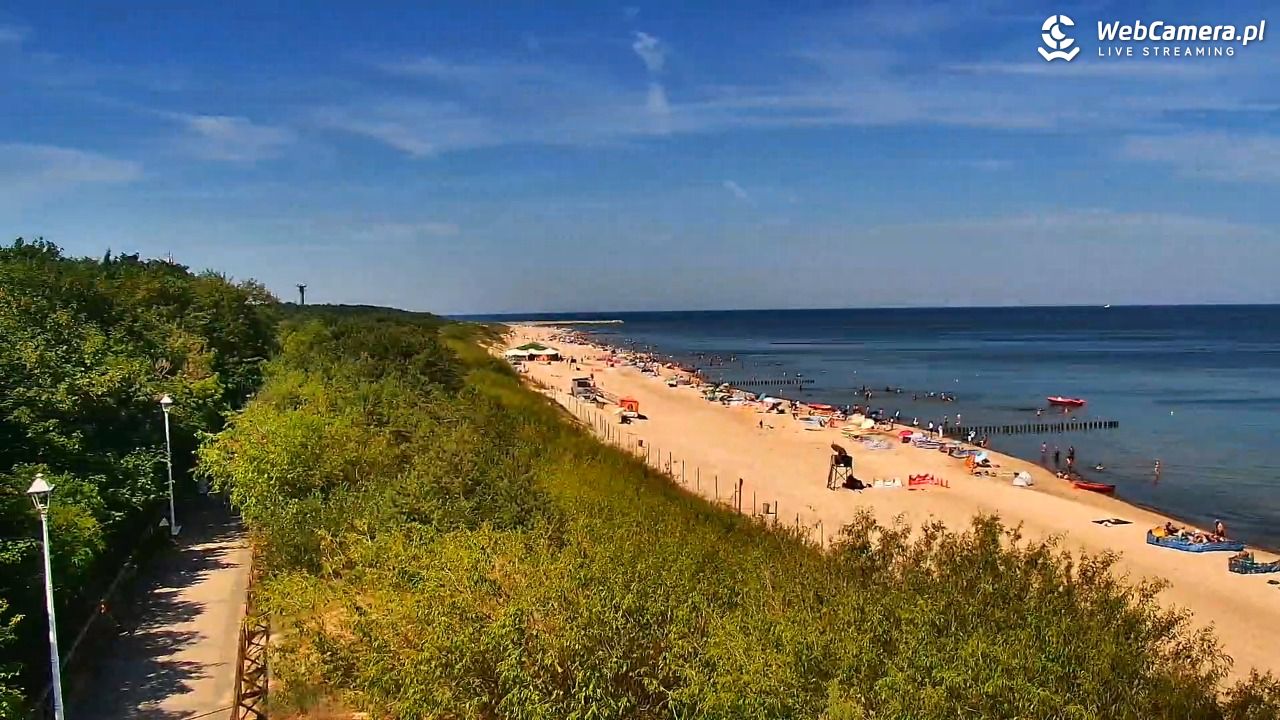 DZIWNÓW  - widok na plażę - 27 czerwiec 2026, 10:33