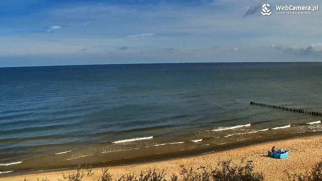 DZIWNÓW  - widok na plażę - 25 lipiec 2026, 09:46