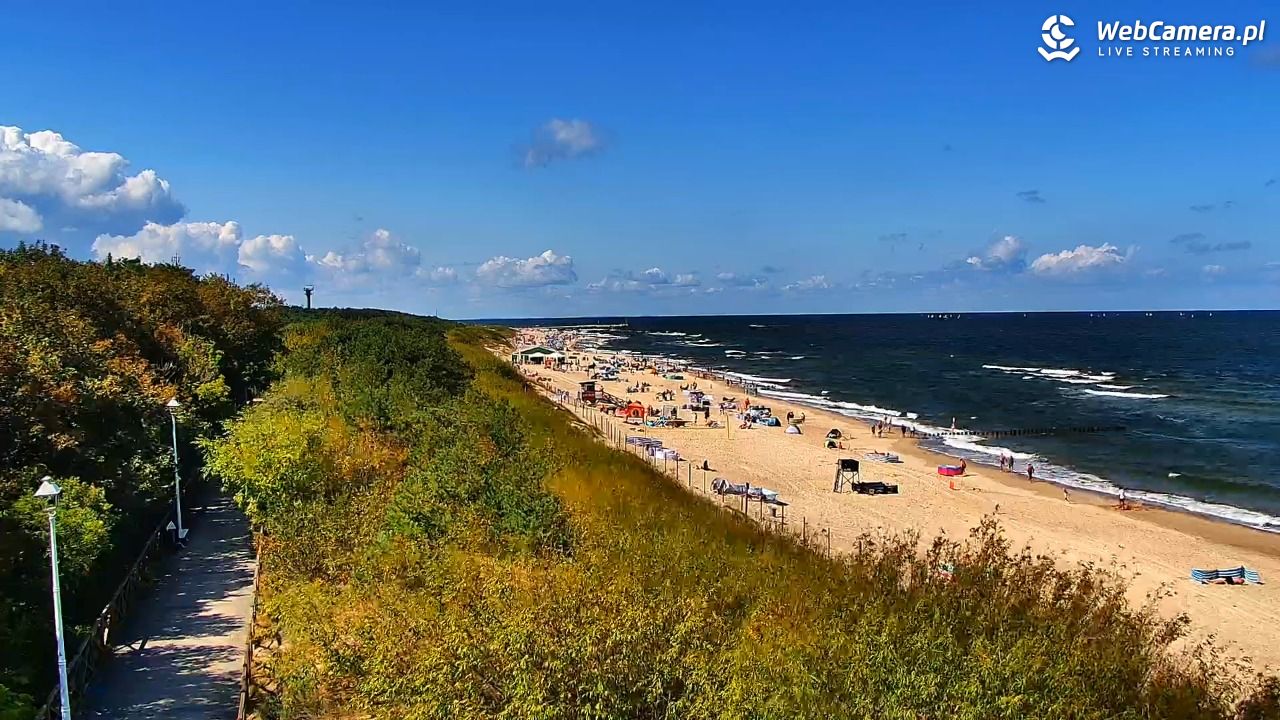 DZIWNÓW  - widok na plażę - 20 sierpień 2026, 11:52