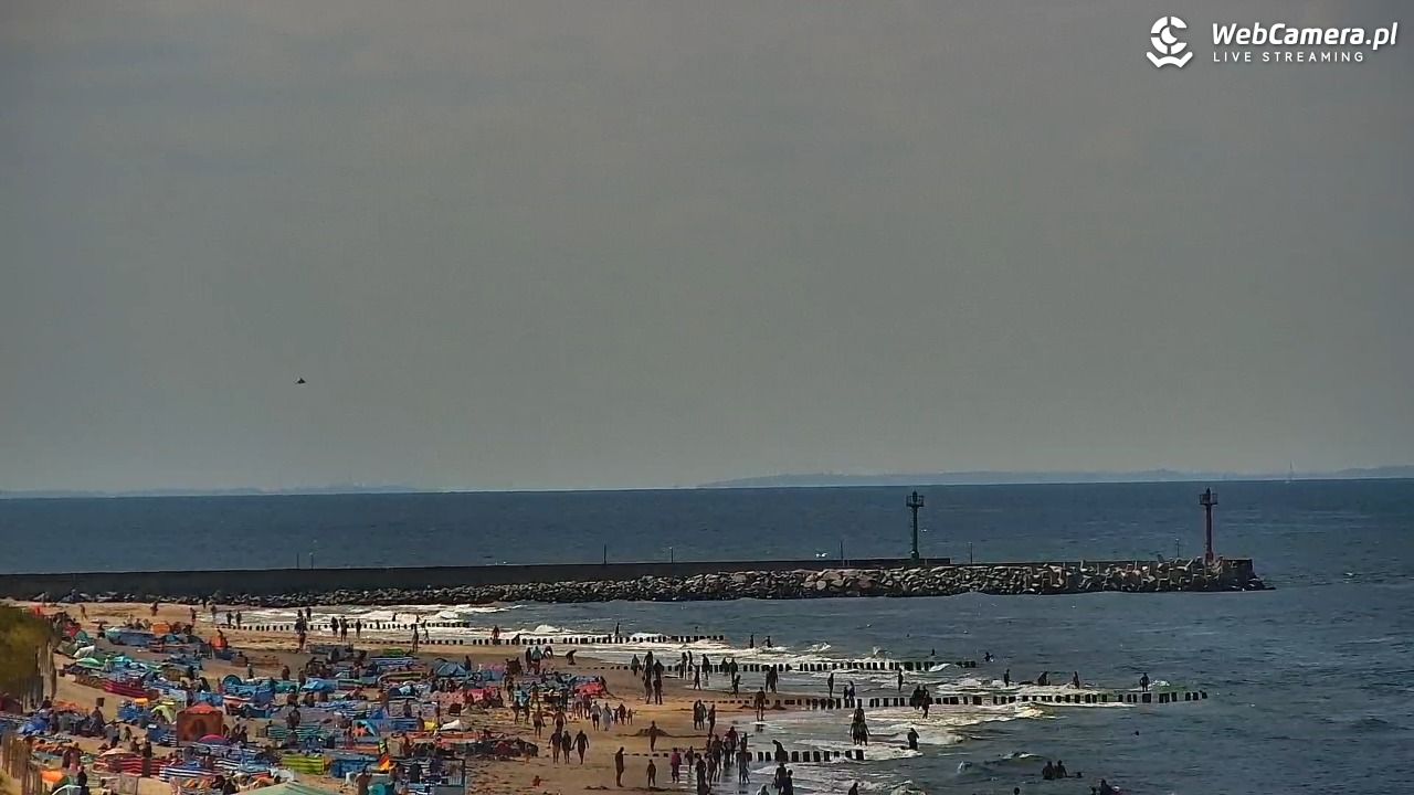 DZIWNÓW  - widok na plażę - 24 lipiec 2026, 14:51