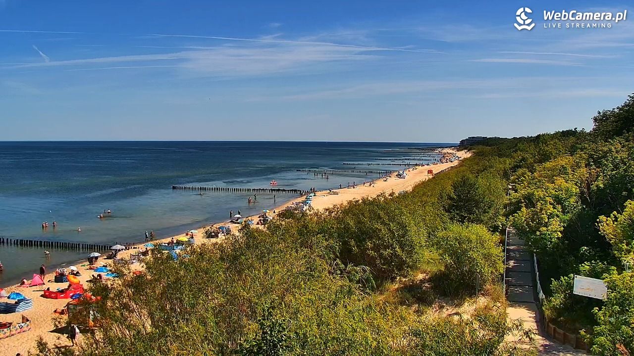 DZIWNÓW  - widok na plażę - 27 czerwiec 2026, 11:23