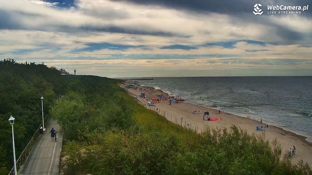 DZIWNÓW  - widok na plażę - 10 lipiec 2026, 16:33