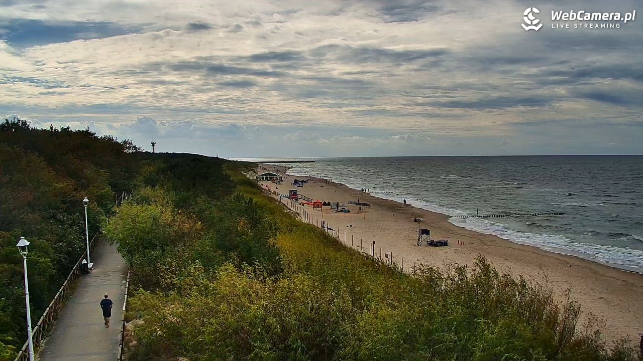 DZIWNÓW  - widok na plażę - 18 sierpień 2026, 16:43