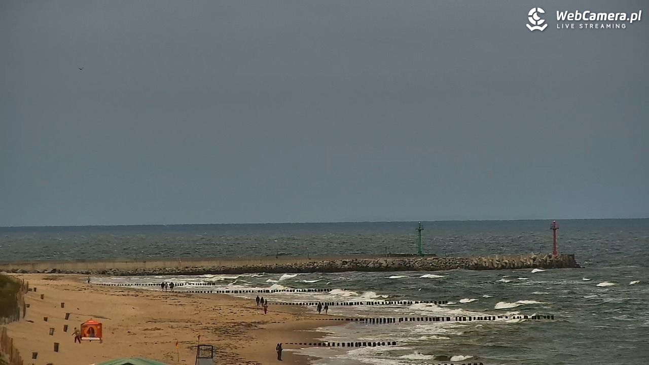 DZIWNÓW  - widok na plażę - 24 lipiec 2026, 09:29