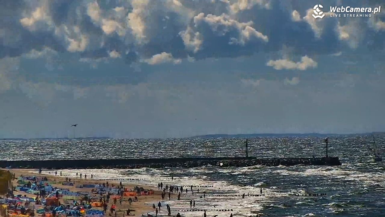 DZIWNÓW  - widok na plażę - 23 lipiec 2026, 15:55