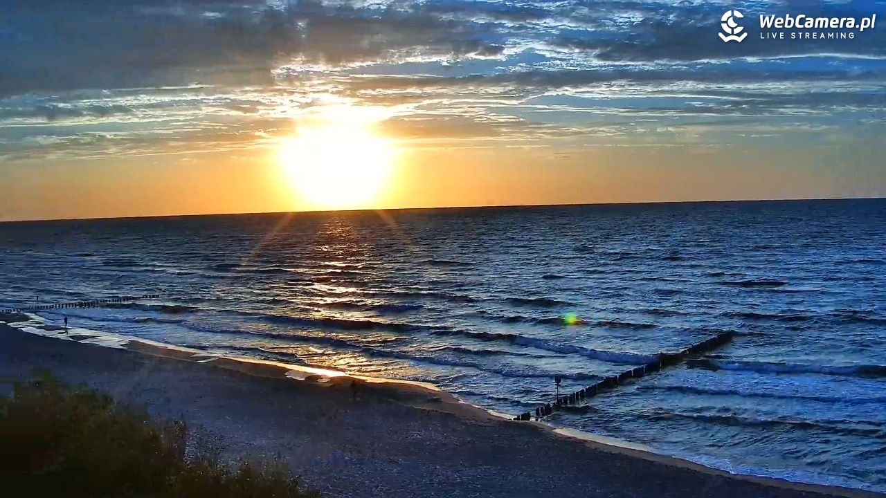 DZIWNÓW  - widok na plażę - 06 sierpień 2026, 20:24