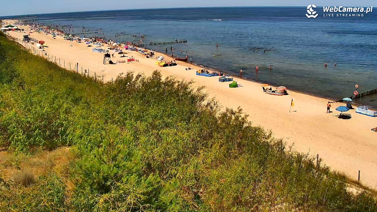 DZIWNÓW  - widok na plażę - 27 czerwiec 2026, 11:59