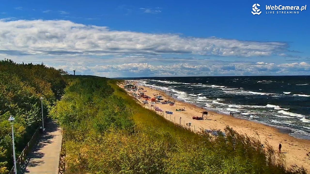 DZIWNÓW  - widok na plażę - 23 lipiec 2026, 13:33