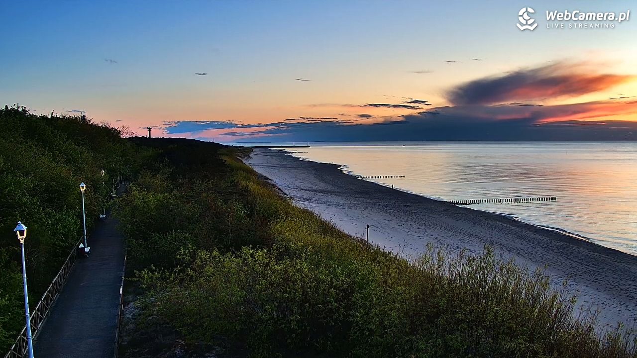 DZIWNÓW  - widok na plażę - 14 maj 2026, 20:55